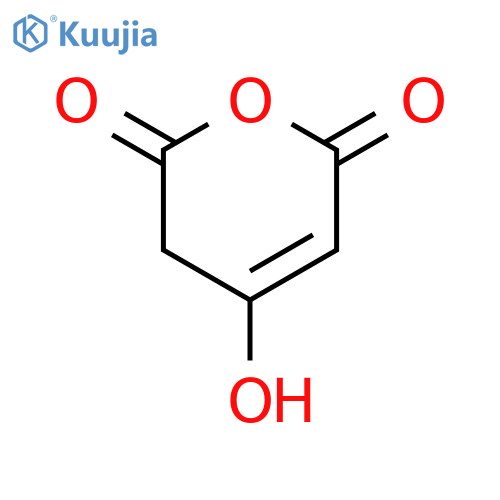 4-hydroxy-3,6-dihydro-2H-pyran-2,6-dione structure
