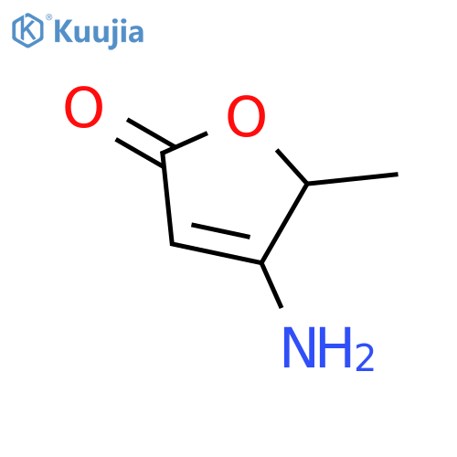4-amino-5-methyl-2(5H)-Furanone structure