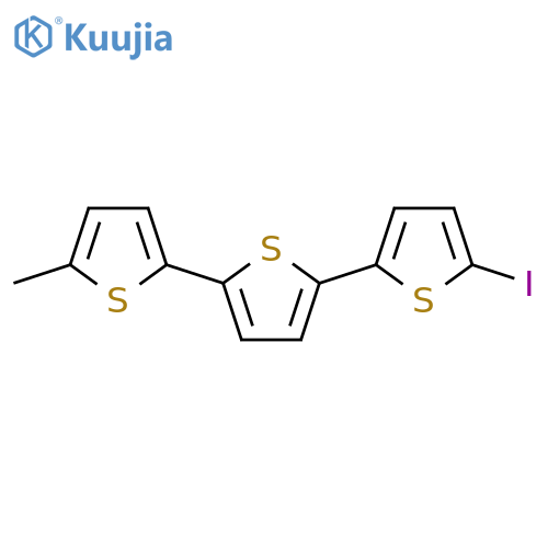 2,2':5',2''-Terthiophene, 5-iodo-5''-methyl- structure
