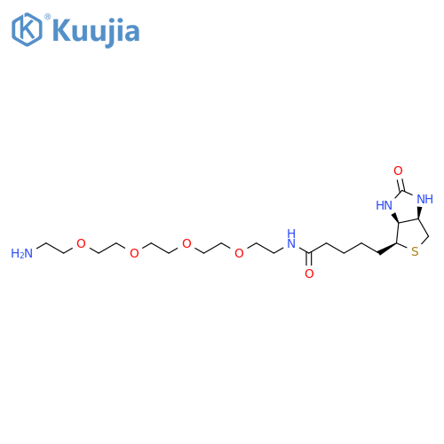 Biotin-PEG4-Amine structure