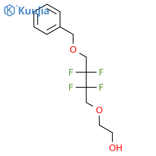 Ethanol, 2-[2,2,3,3-tetrafluoro-4-(phenylmethoxy)butoxy]- structure