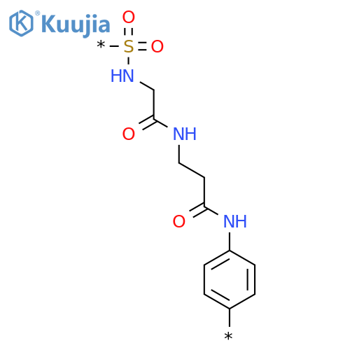 POLY[SULFONYLIMINO(2-OXO-1,2-ETHANEDIYL)IMINO(3-OXO-1,3-PROPANEDIYL)IMINO-1,4-PHENYLENE] structure