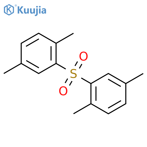 Benzene,1,1'-sulfonylbis[2,5-dimethyl- (9CI) structure
