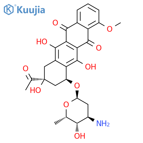 3'-epi-Daunorubicin structure