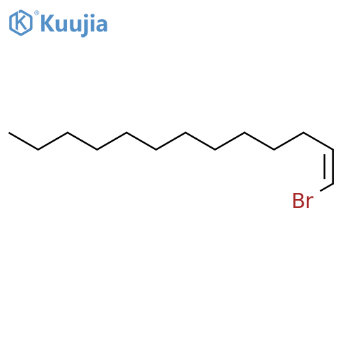 1-TRIDECENE, 1-BROMO-, (1Z)- structure