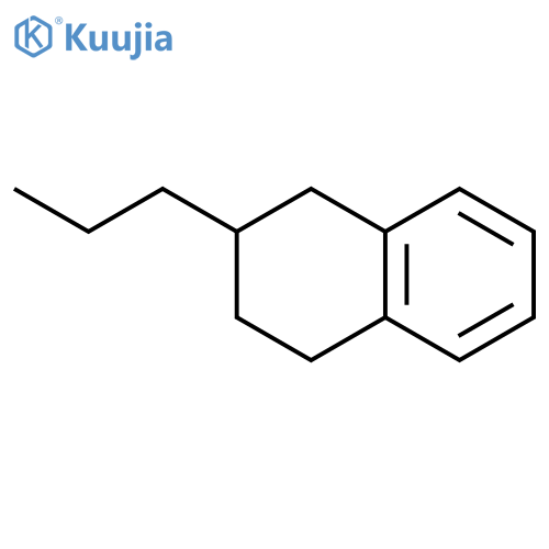 Naphthalene, 1,2,3,4-tetrahydro-2-propyl- structure