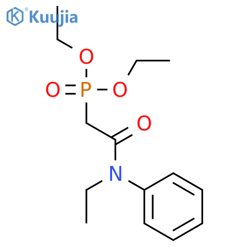 PHOSPHONIC ACID, [2-(ETHYLPHENYLAMINO)-2-OXOETHYL]-, DIETHYL ESTER structure