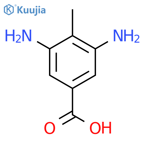 3,5-Diamino-4-methylbenzoic acid structure