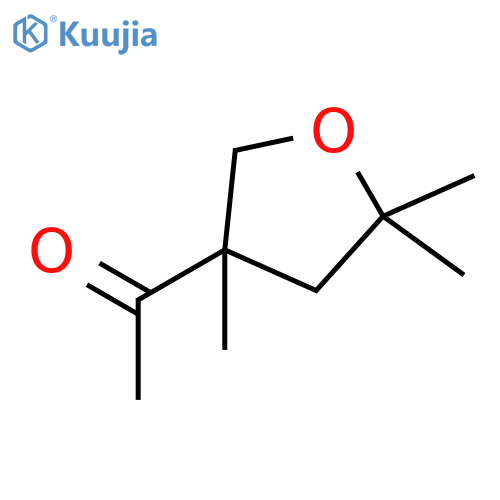 Ethanone, 1-(tetrahydro-3,5,5-trimethyl-3-furanyl)- structure