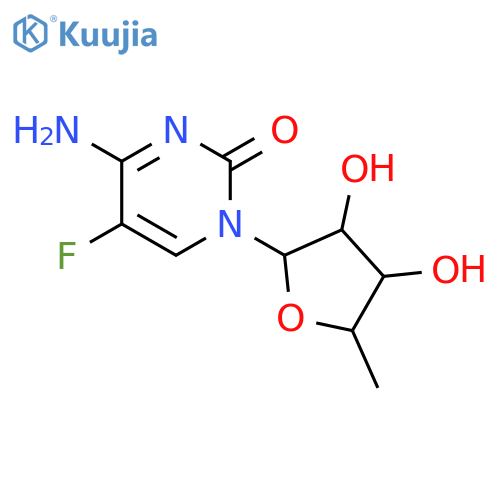 5’-Deoxy-5-fluoro Cytidine structure