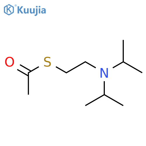 ETHANETHIOIC ACID, S-[2-[BIS(1-METHYLETHYL)AMINO]ETHYL] ESTER structure