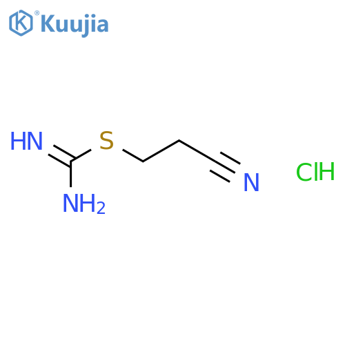 2-(2-Cyanoethyl)isothioureamonohydrochloride structure