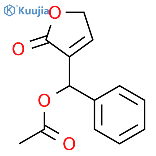 2(5H)-FURANONE, 3-[(ACETYLOXY)PHENYLMETHYL]- structure