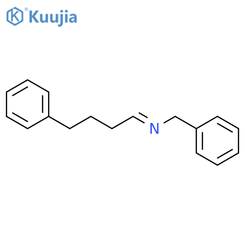 BENZENEMETHANAMINE, N-(4-PHENYLBUTYLIDENE)- structure