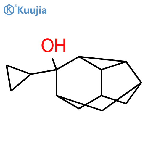 2,4-METHANO-1H-CYCLOPROP[CD]INDEN-3-OL, 3-CYCLOPROPYLOCTAHYDRO- structure