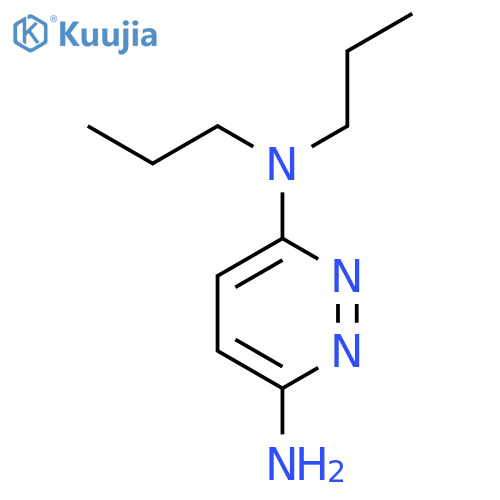 N3,N3-dipropylpyridazine-3,6-diamine structure