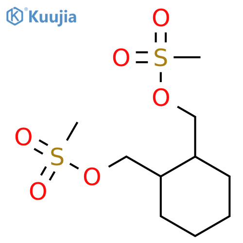 cis-Cyclohexane-1,2-dimethanol Dimethanesulfonate structure