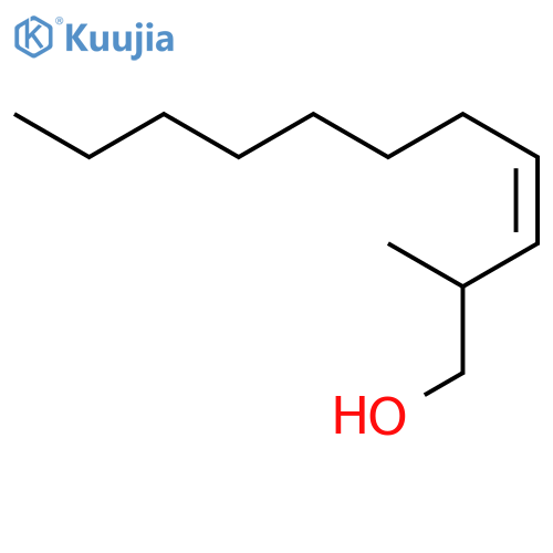 3-UNDECEN-1-OL, 2-METHYL-, (Z)- structure