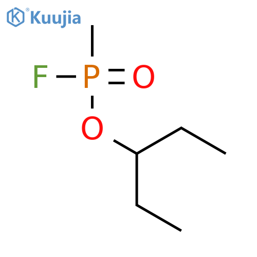 pentan-3-yl methylphosphonofluoridate structure
