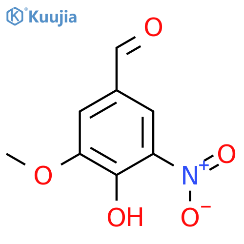 5-Nitrovanillin structure