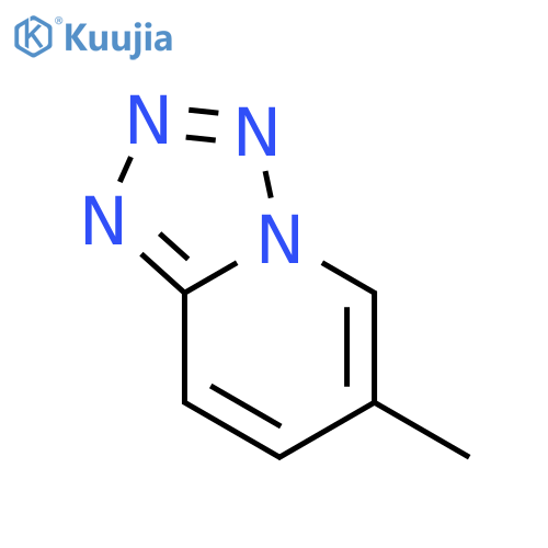 6-methyl-1,2,3,4tetrazolo1,5-apyridine structure