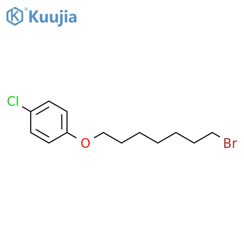 BENZENE, 1-[(7-BROMOHEPTYL)OXY]-4-CHLORO- structure