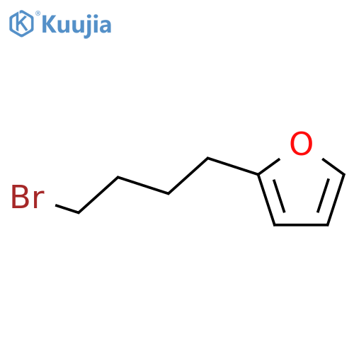 FURAN, 2-(4-BROMOBUTYL)- structure