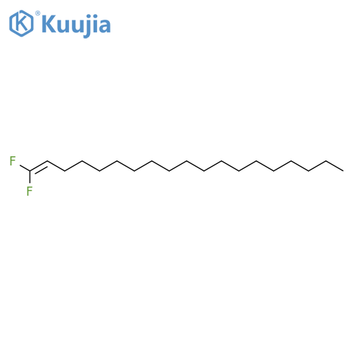 1-NONADECENE, 1,1-DIFLUORO- structure