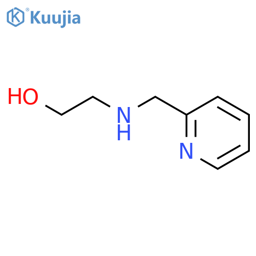 2-(Pyridin-2-ylmethyl)-amino-ethanol structure