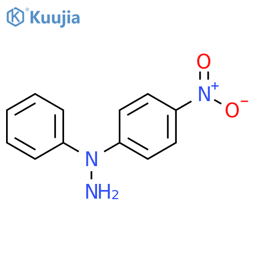 Hydrazine, 1-(4-nitrophenyl)-1-phenyl- structure