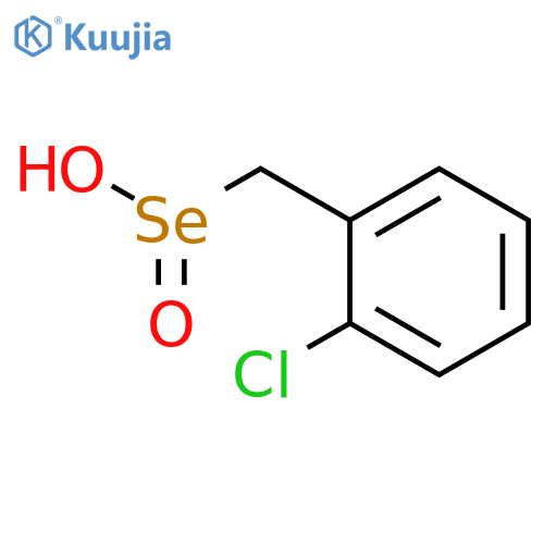 BENZENEMETHANESELENINIC ACID, 2-CHLORO- structure