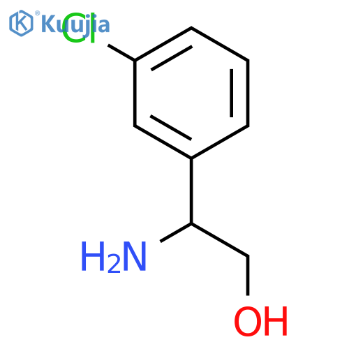 (2S)-2-amino-2-(3-chlorophenyl)ethan-1-ol structure
