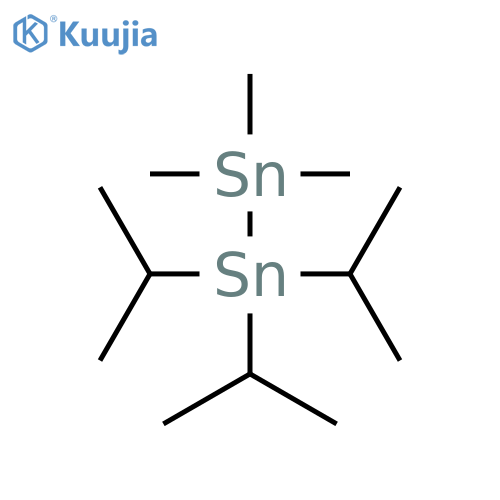 DISTANNANE, 1,1,1-TRIMETHYL-2,2,2-TRIS(1-METHYLETHYL)- structure
