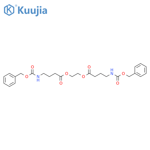 7,10-Dioxa-2,15-diazahexadecanedioic acid, 6,11-dioxo-,bis(phenylmethyl) ester structure