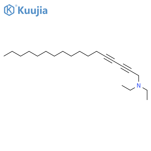 2,4-Heptadecadiyn-1-amine, N,N-diethyl- structure