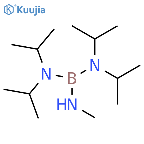 Boranetriamine, N''-methyl-N,N,N',N'-tetrakis(1-methylethyl)- structure