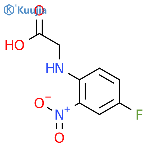 GLYCINE, N-(4-FLUORO-2-NITROPHENYL)- structure