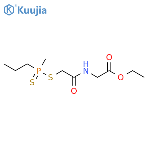GLYCINE, N-[[(METHYLPROPYLPHOSPHINOTHIOYL)THIO]ACETYL]-, ETHYL ESTER structure