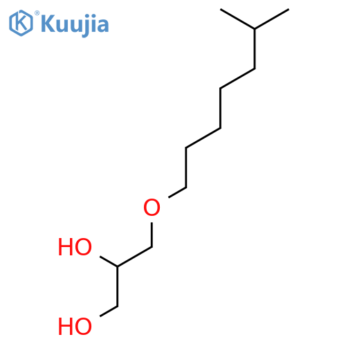 1,2-Propanediol, 3-(isooctyloxy)- structure