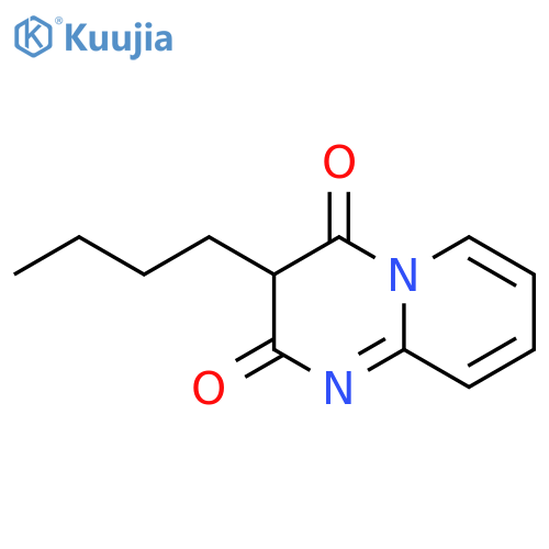 2H-Pyrido[1,2-a]pyrimidine-2,4(3H)-dione,3-butyl- structure