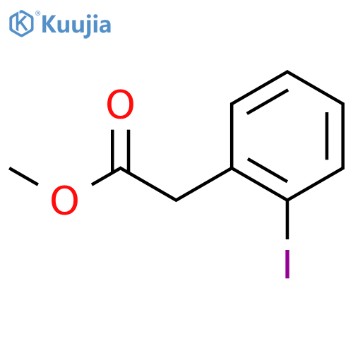 Methyl 2-(2-iodophenyl)acetate structure