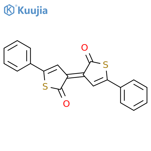 2(3H)-THIOPHENONE, 3-(2-OXO-5-PHENYL-3(2H)-THIENYLIDENE)-5-PHENYL- structure