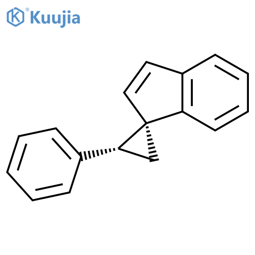 Spiro[cyclopropane-1,1'-[1H]indene], 2-phenyl-, (1'R,2R)-rel- structure