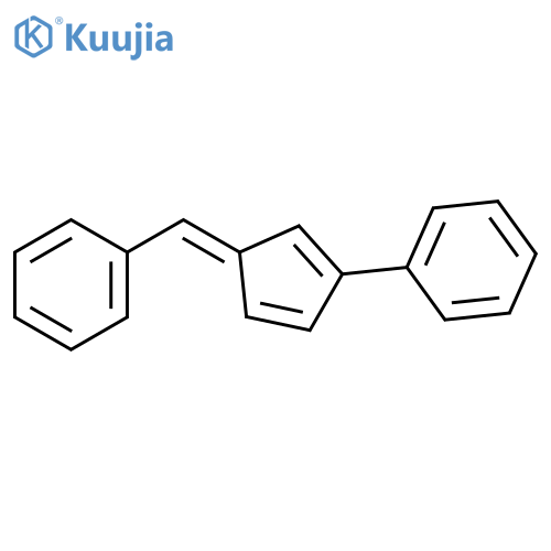 BENZENE, [(3-PHENYL-2,4-CYCLOPENTADIEN-1-YLIDENE)METHYL]- structure