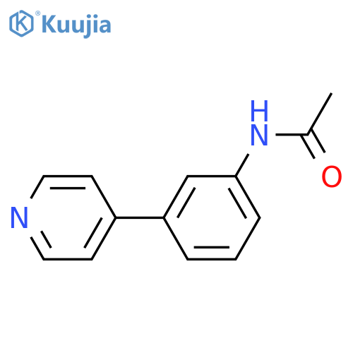 ACETAMIDE, N-[3-(4-PYRIDINYL)PHENYL]- structure