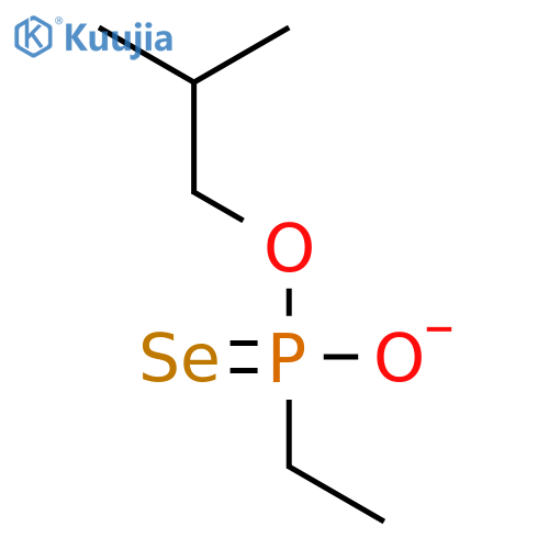 PHOSPHONOSELENOIC ACID, ETHYL-, O-(2-METHYLPROPYL) ESTER structure