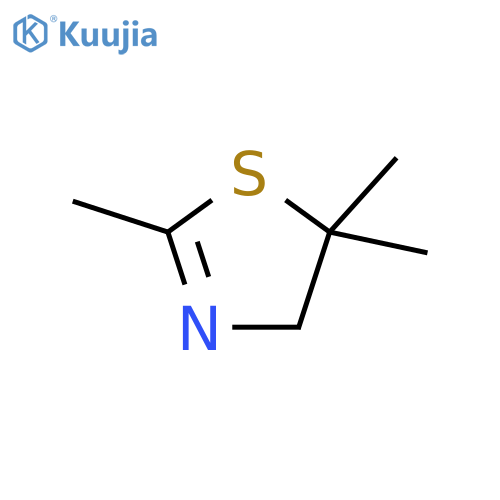 2,5,5-trimethyl-4,5-dihydro-1,3-thiazole structure