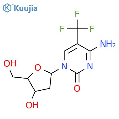 Cytidine,2'-deoxy-5-(trifluoromethyl)- structure