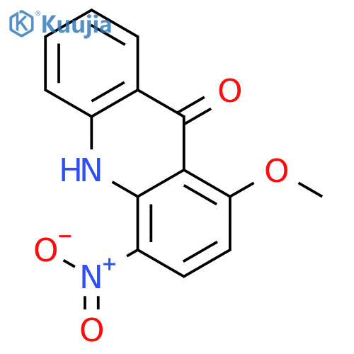 9(10H)-ACRIDINONE, 1-METHOXY-4-NITRO- structure
