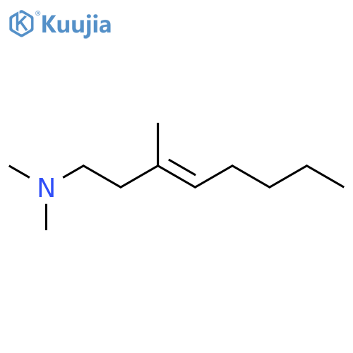 3-Octen-1-amine, N,N,3-trimethyl- structure